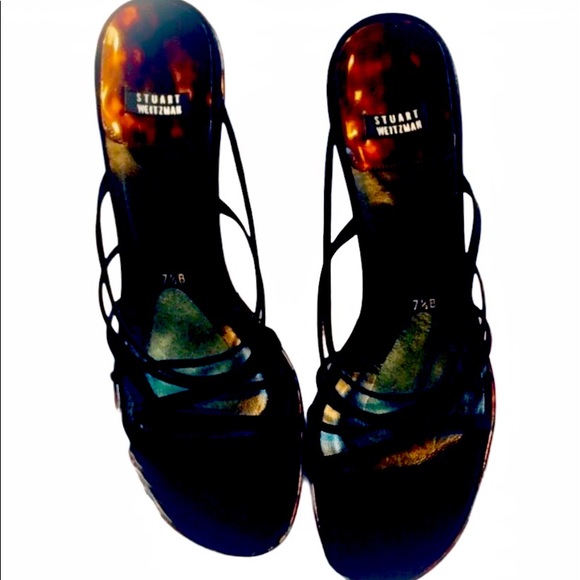 Stuart Weitzman Shoes - STUART WEITZMAN square toe strappy high heels